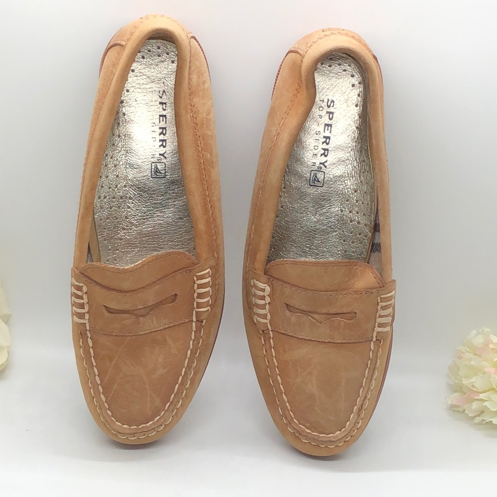 Sperry Leather Penny Loafer Top Siders